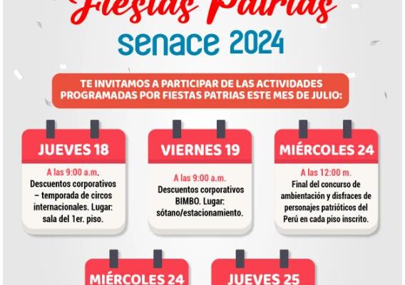 Programa por Fiestas Patrias